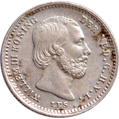 5 cent 1868 Willem III Pr