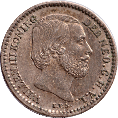 10 cent 1887 Willem III Pr