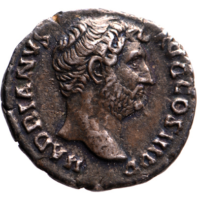 AR Denarius Hadrian (117-138)