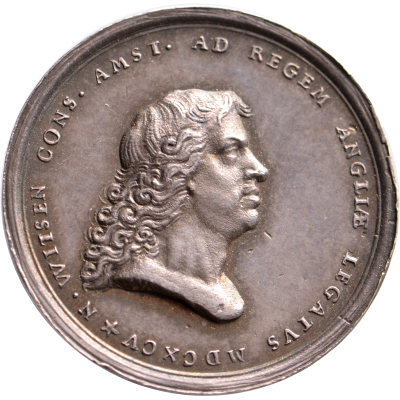 1695. Nicolaas Witsen, burgemeester van Amsterdam en ambassadeur in Engeland