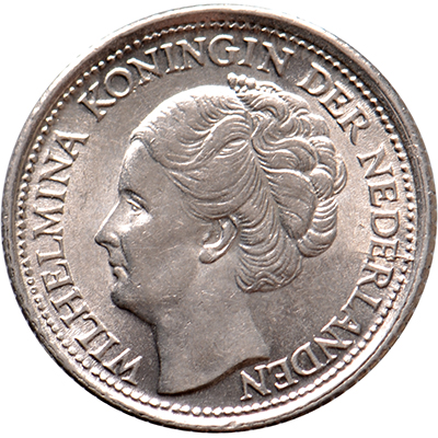 10 cent 1944ES Wilhelmina FDC-