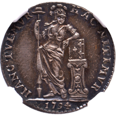 1/4 gulden Utrecht WIC 1794 NGC MS 62