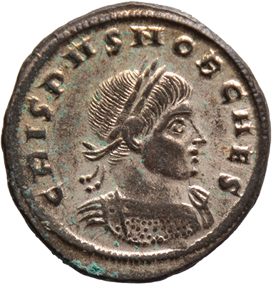 AE Nummus Crispus (317-326 as Caesar)