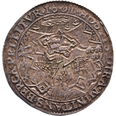 1601. Beleg van Rijnberk door de troepen van prins Maurits