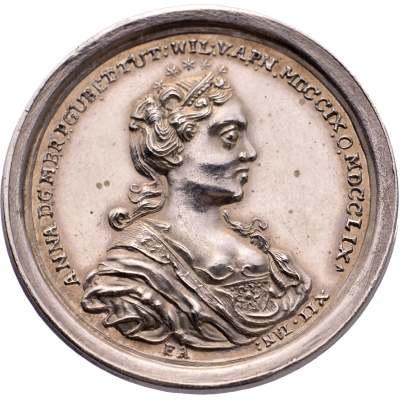 1759. Overlijden van prinses Anna, vrouw van Willem IV