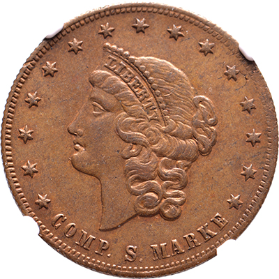 Compositions Spiel Marke 15 stars USA NGC AU 58