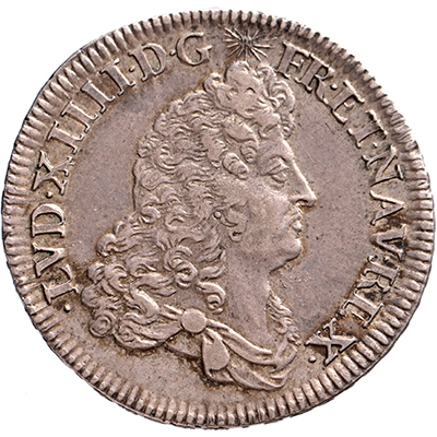 Demi-écu de Flandre 1686 France Louis XIV
