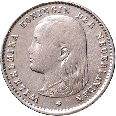 10 cent 1897 Wilhelmina ZFr