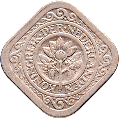 5 cent 1936 Wilhelmina FDC