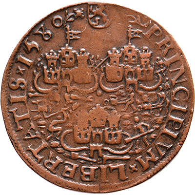 1580. Het slechten van de vestingwerken te Leeuwarden, Harlingen en Stavoren