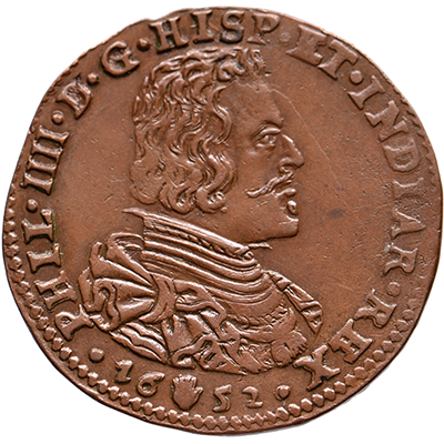 1652. Verleende hulp van Spanje tegen kardinaal Mazarin