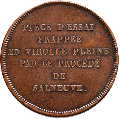 Proefslag rijksdaalder De Salneuve 1808