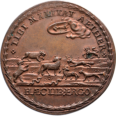 1747. Op de door de storm verhinderde plundering van het huis van Johan Michiel Roukens