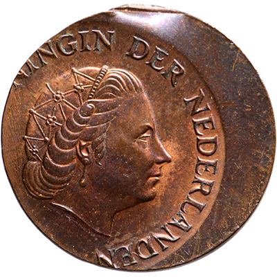 5 cent 1980 Juliana FDC MISSLAG