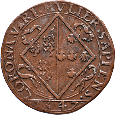 1547. Huwelijk van Lodewijk van Schore en Anne van der Noot