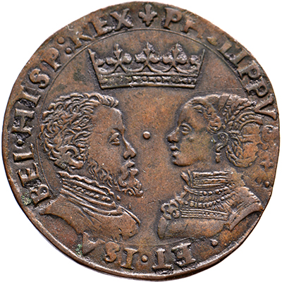 1559. Huwelijk van Philips II met Isabella van Frankrijk