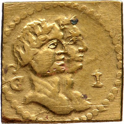 Muntgewicht 1 Engelse guinea 1770-1771