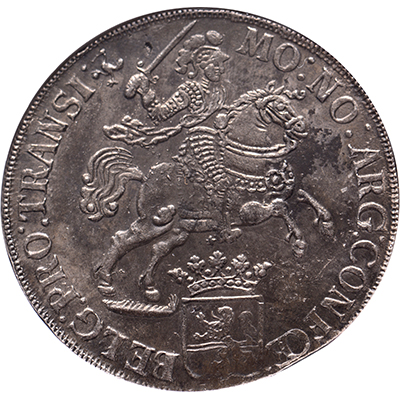 Silver rider Overijssel 1734 – Vliegent Hert NGC Shipwreck graded