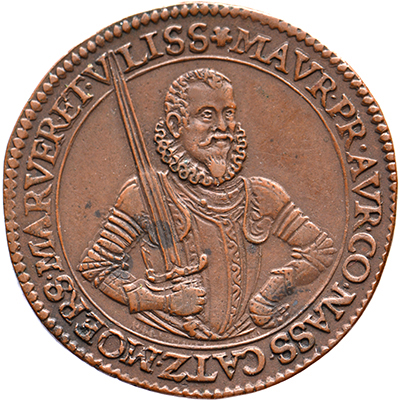 1601. Inhuldiging prins Maurits als graaf van Meurs