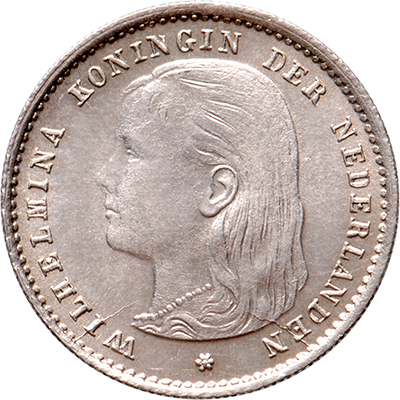 10 cent 1897 Wilhelmina FDC