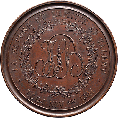 1821. Switzerland. Agricultural Premium Medal